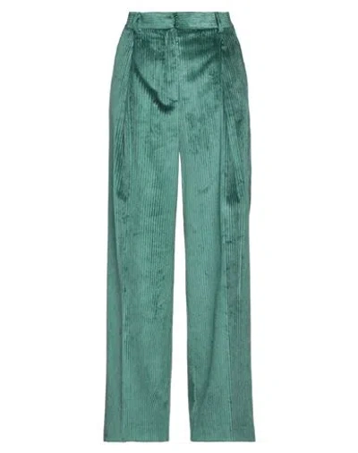 Mauro Grifoni Grifoni Woman Pants Emerald Green Size 6 Cotton, Viscose