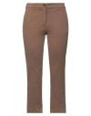 Mauro Grifoni Grifoni Woman Pants Khaki Size 4 Cotton, Elastane In Beige