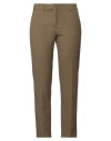 Mauro Grifoni Grifoni Woman Pants Military Green Size 6 Polyester, Virgin Wool, Elastane In Green