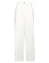 Mauro Grifoni Grifoni Woman Pants White Size 4 Linen, Viscose, Elastane In White
