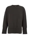 Mauro Grifoni Long-sleeved Sweater In Brown