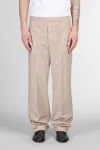 Mauro Grifoni Pants In Beige Cotton