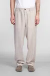 Mauro Grifoni Pants In Beige Polyester In Neutral