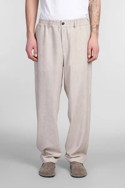 Mauro Grifoni Pants In Beige Polyester