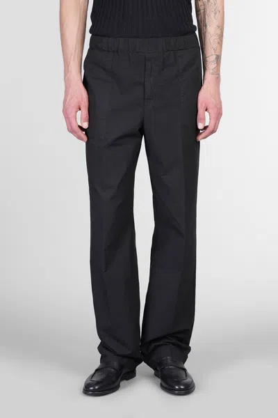 Mauro Grifoni Pants In Black Cotton