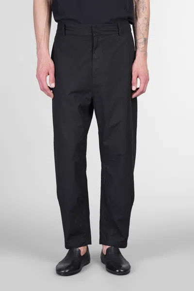 Mauro Grifoni Pants In Black Cotton