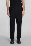 MAURO GRIFONI PANTS IN BLACK WOOL