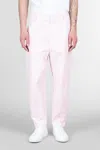 Mauro Grifoni Pants In Rose-pink Cotton