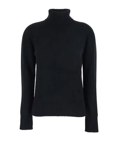 MAURO GRIFONI RIBBED TURTLENECK SWEATER