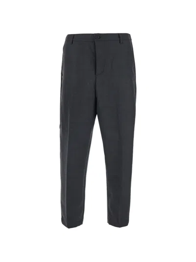 Mauro Grifoni Straight-leg Tailored Trousers In Gray