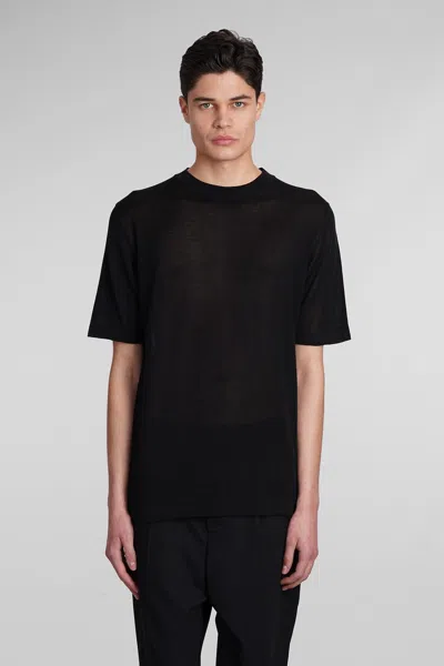Mauro Grifoni T-shirt In Black Polyamide Polyester