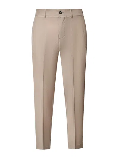 Mauro Grifoni Virgin Wool Trousers In Neutral