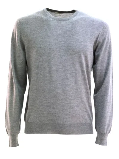 Mauro Ottaviani Crew-neck Sweater In Gray