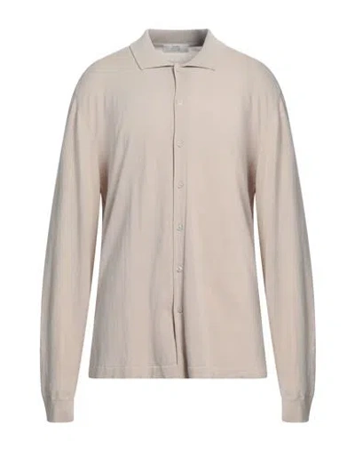 Mauro Ottaviani Man Shirt Beige Size 46 Cotton