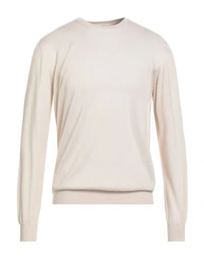 Mauro Ottaviani Man Sweater Beige Size 46 Cashmere, Silk