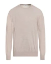 Mauro Ottaviani Man Sweater Beige Size 48 Cashmere, Silk In Neutral