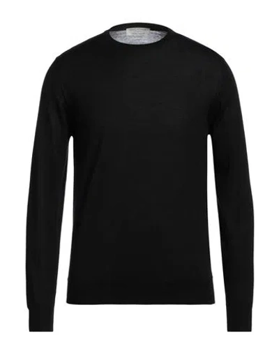 Mauro Ottaviani Man Sweater Black Size 40 Cashmere, Silk