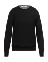 Mauro Ottaviani Man Sweater Black Size 46 Merino Wool In Black