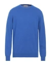 Mauro Ottaviani Man Sweater Blue Size 44 Cashmere