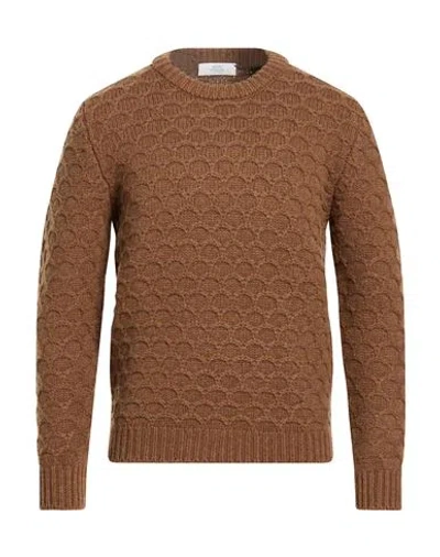 Mauro Ottaviani Man Sweater Brown Size 44 Merino Wool