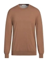Mauro Ottaviani Man Sweater Brown Size 44 Silk, Cotton