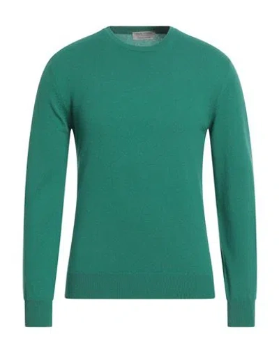 Mauro Ottaviani Man Sweater Green Size 42 Cashmere