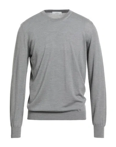 Mauro Ottaviani Man Sweater Light Grey Size 44 Merino Wool