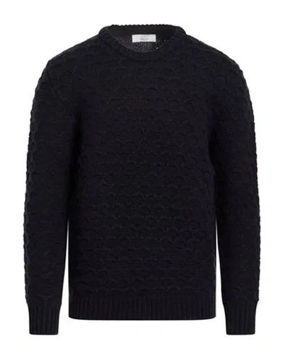 Mauro Ottaviani Man Sweater Midnight Blue Size 42 Merino Wool