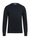 Mauro Ottaviani Man Sweater Midnight Blue Size 50 Merino Wool In Blue
