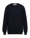 Mauro Ottaviani Man Sweater Midnight Blue Size 50 Merino Wool In Black