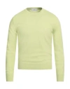 Mauro Ottaviani Man Sweater Pastel Yellow Size 38 Wool, Cashmere