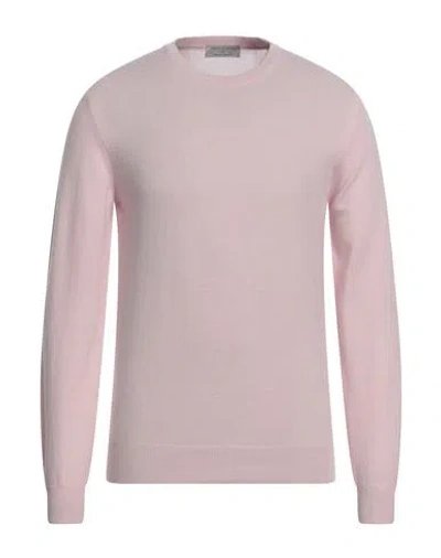 Mauro Ottaviani Man Sweater Pink Size 42 Cashmere