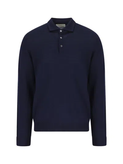 Mauro Ottaviani T-shirt And Polo Shirt In Blue