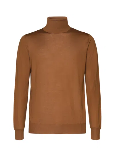 Mauro Ottaviani Wool Sweater In Brown