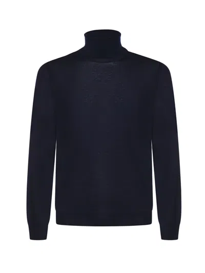 Mauro Ottaviani Wool Turtleneck In Blue