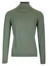 Mauro Ottaviani Wool Turtleneck Wish Knitwear Green
