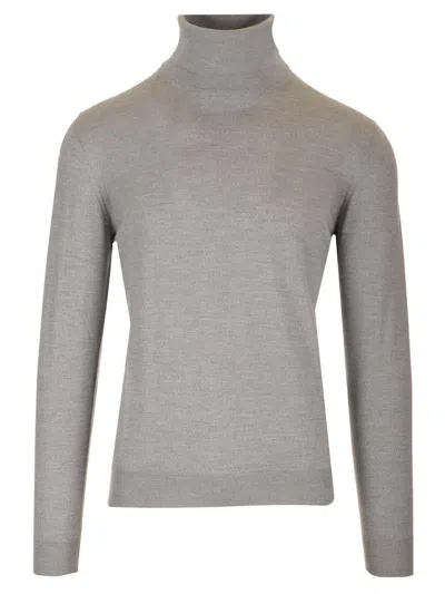 Mauro Ottaviani Wool Turtleneck Wish Knitwear Grey