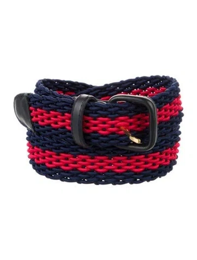 Pre-owned Maus & Hoffman Belt In Red