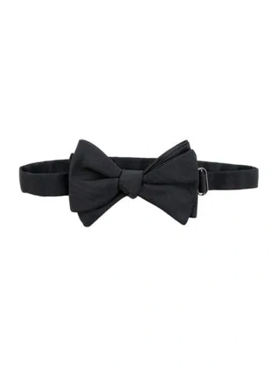 Pre-owned Maus & Hoffman Bow Tie In Black