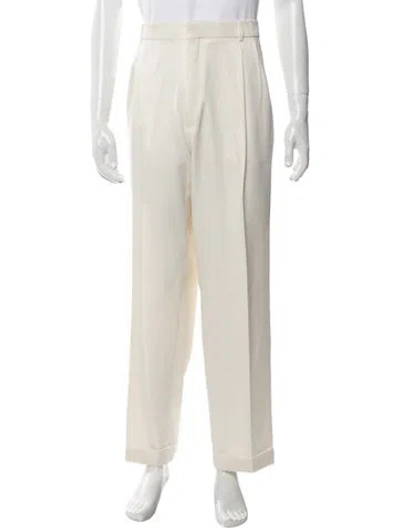 Pre-owned Maus & Hoffman Dress Pants In White