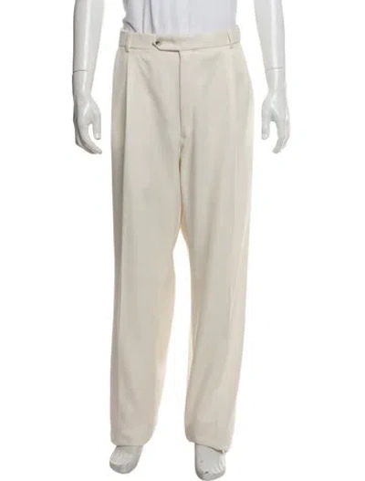 Pre-owned Maus & Hoffman Dress Pants In White