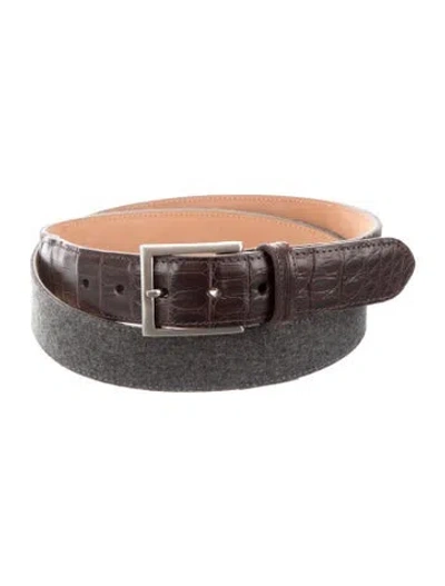 Pre-owned Maus & Hoffman Leather Waist Belt In Multi