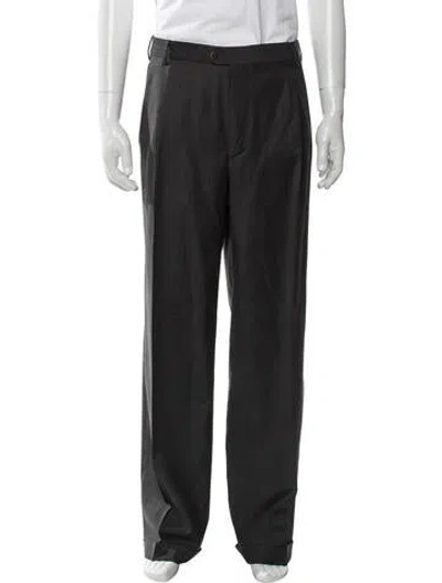 Pre-owned Maus & Hoffman Wool Dress Pants In Grey