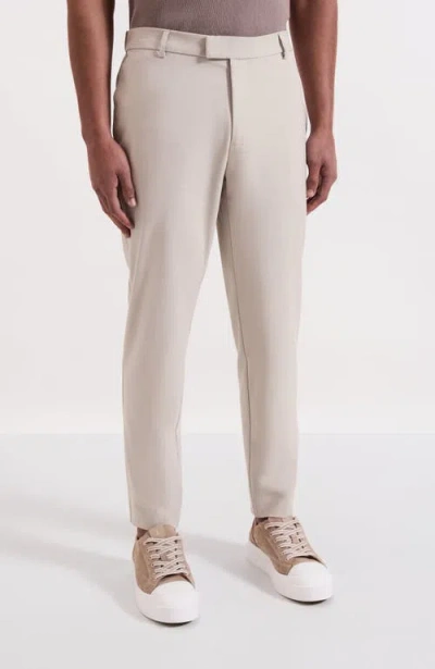 Mauvais Aster Tailored Stretch Slim Leg Trousers In White