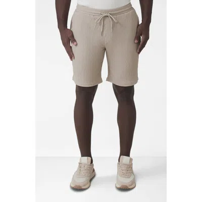 Mauvais Eivissa Slim Stretch Shorts In Neutral