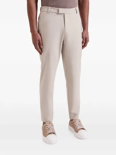 Mauvais Elasticated-waistband Tailored Trousers In Neutral