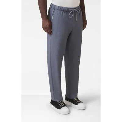 Mauvais Fiorano Relaxed Fit Trousers In Blue