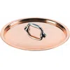 Mauviel M150s 18cm / 7 Inch Lid, Cast Stainless Steel Handle