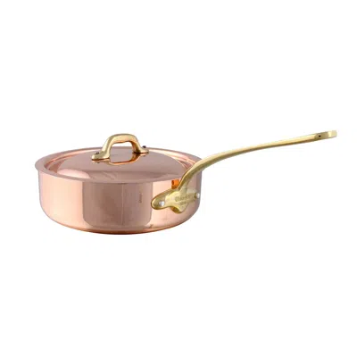 Mauviel M'150s 3 Quart Saute Pan With Cast Bronze Handle In Metallic