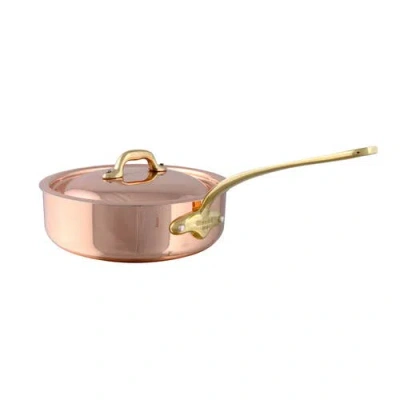 MAUVIEL MAUVIEL M'150S 3 QUART SAUTE PAN WITH CAST BRONZE HANDLE